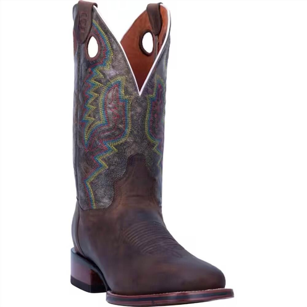 NEW DAN POST. men's deuce western boots in brown